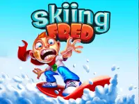 Skiing Fred background