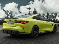 BMW M4 Coupe Puzzle background