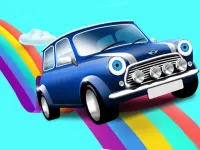 Car Color Race background