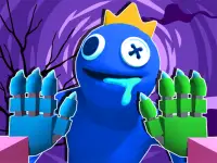 Rainbow Monster Playtime 3D background