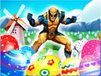 Wolverine Easter Egg Games background