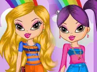 Bratz Girl Dress Up background
