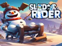 Christmas Sledge Rider 3D background