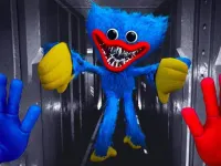 Scary Huggy Playtime background