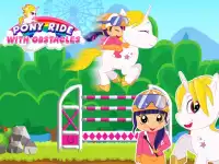 Pony Ride With Obstacles background