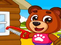Kids Build House background