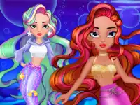 Diamond Mermaids background