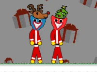 HuggyBros Christmas background