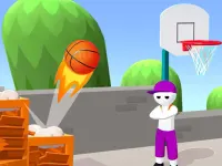 The ball bounces background