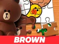 Brown And Friends Jigsaw Puzzle background