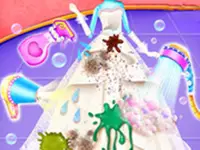 Princess Wedding Cleaning - Washing & Fixing background
