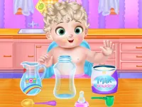 Baby Taylor Newborn Caring background