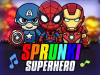Sprunki SuperHero background