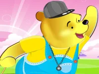 Winnie the Pooh dress up background
