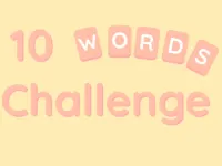 10 Words Challenge background