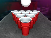 Beer Pong Girl background