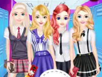 Girls School Fashion background