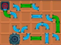 Connect the Pipes 2d background