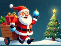 Santa: The Magic of Tree Decorating background