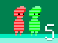 Red and Green 5 background