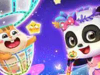 Panda Magic Drawing Rescue background