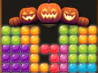 Candy Puzzle Blocks Halloween background