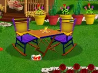 Garden Decoration and Cleaning background