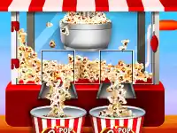 Caramel Popcorn Maker Factory : Crunchy Pop Corn background
