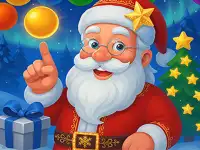 Christmas Bubble Shooter Game background