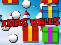 Xmas Balls background