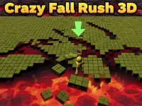 Crazy Fall Rush 3D background