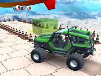 Impossible Sky Car Parking Simulation background