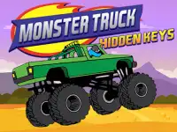 Monster Truck Hidden Keys background