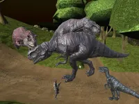 Midnight multiplayer dinosaur hunt background