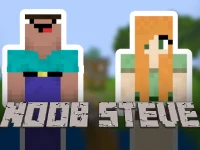 Noob Steve Head War background