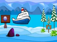 Snow Land Escape background