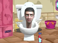 Skibidi Toilet Hidden Toilet Papers background