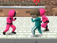 Squid Game Multiplayer Fighting background