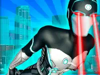 Flying Superhero Revenge Grand City Captain background