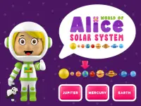 World of Alice   Solar System background