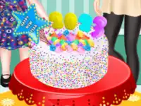 Baby Taylor Confetti Cake background