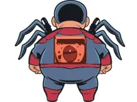 Spider Boy background