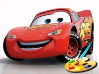 Disney Cars Coloring Book background
