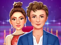 Celebrity Couple Red Carpet Fashion background