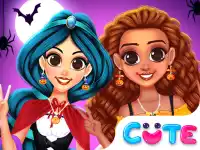Princess Happy Halloween Party background