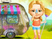 Sweet Girl Summer Camp background