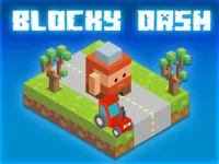 Blocky Dash background