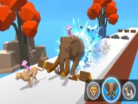 Animalistic Transform Run background