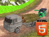 Cargo Truck Offroad background