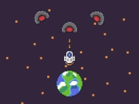 Pixel Protect Your Planet background